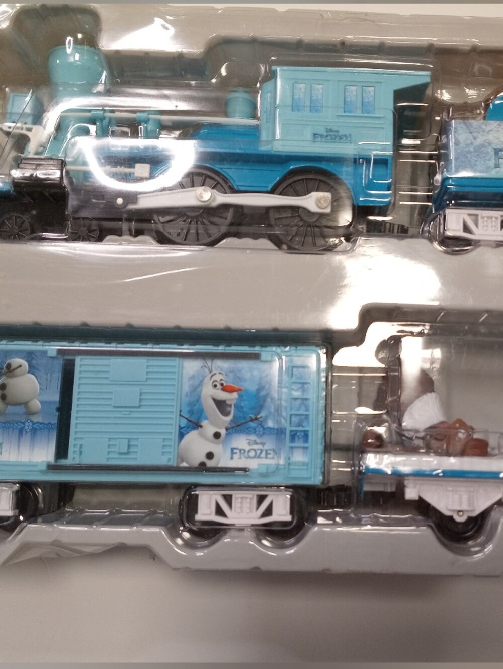 Disney Frozen Blue Toy Train Set for Kids